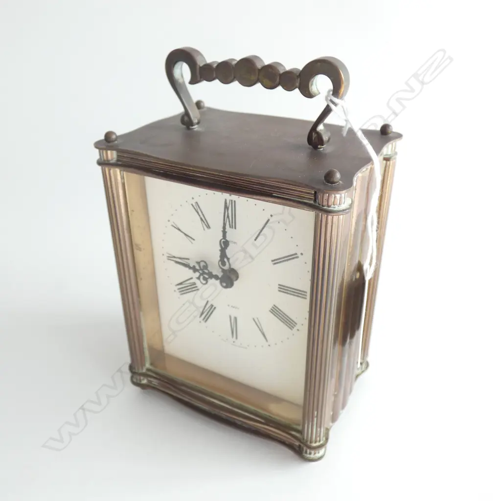 SMITHS ENGLISH 8 DAY CARRIAGE CLOCK H.145mm Image 1++