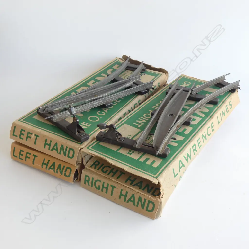 FOUR BOXES LAWRENCE LINES TRACKS Image 1++