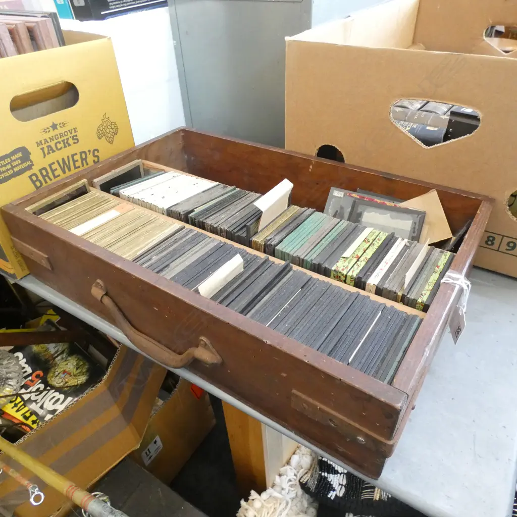 250 MAGIC LANTERN SLIDES VARIOUS INCL. NZ/EUROPEAN Image 1++
