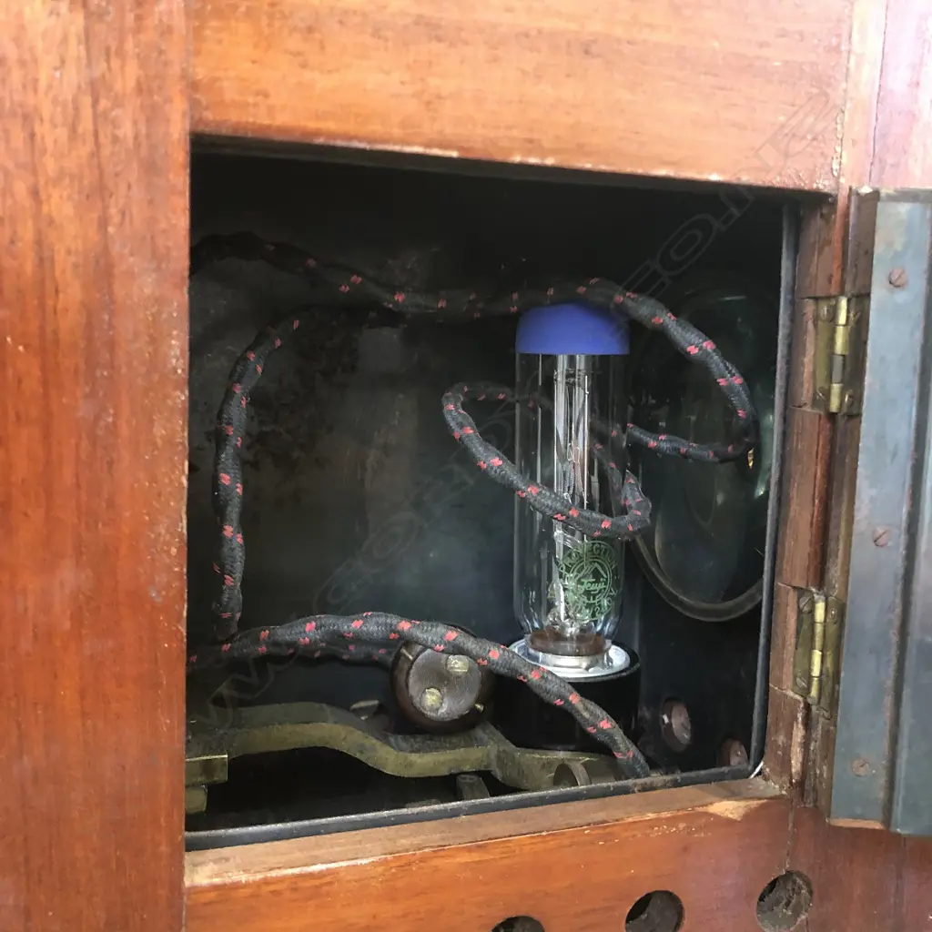 BOXED MAGIC LANTERN 1916 ELECTRIFIED 270 X 470mm Image 1++