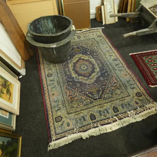 MACHINE KNOTTED RUG PERSIAN STYLE