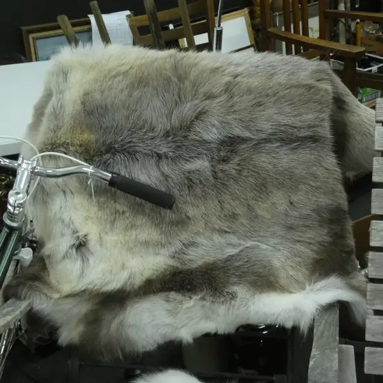 REINDEER HIDE RUG L.1250mm