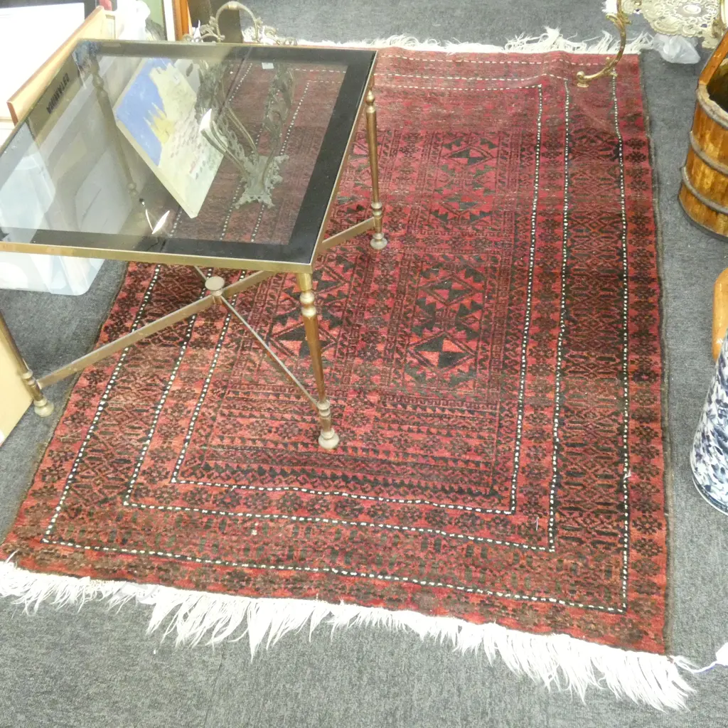 HAND KNOTTED ALL WOOL RUG... Image 1++