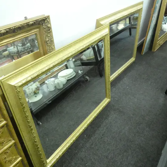 PR GILT FRAMED MIRRORS 765x935mm