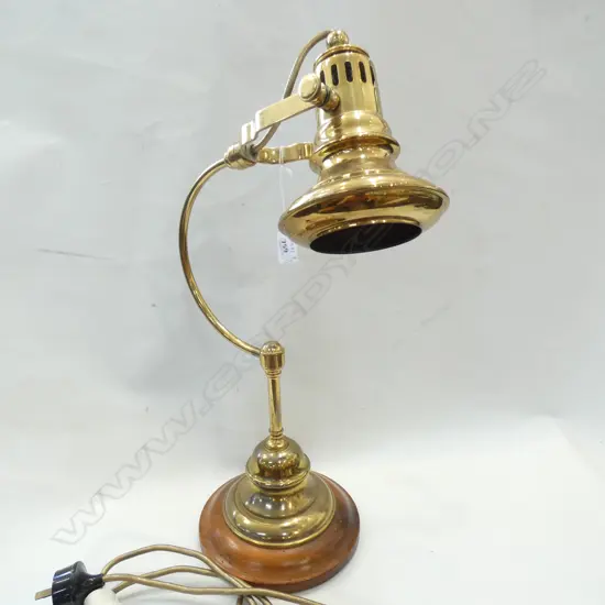 BRASS LAMP H.500mm