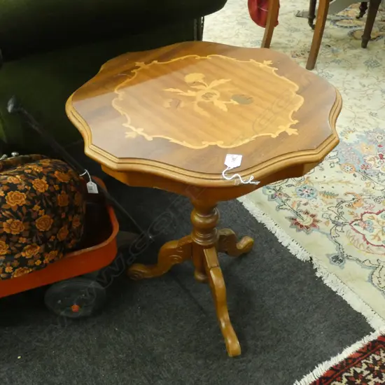 INLAID SIDE TABLE H.600mm