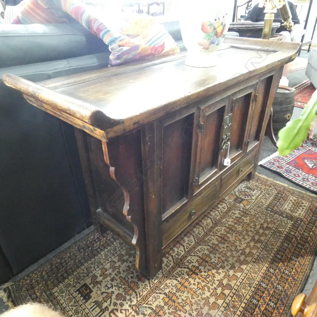 CHINESE WOODEN CABINET... Image 1++