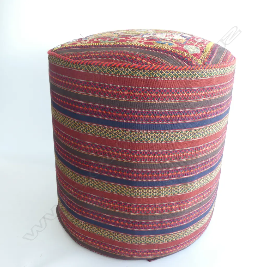 POUF w KILIM PANELS... Image 1++