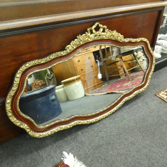 GILT FRAMED MIRROR 1320x720mm