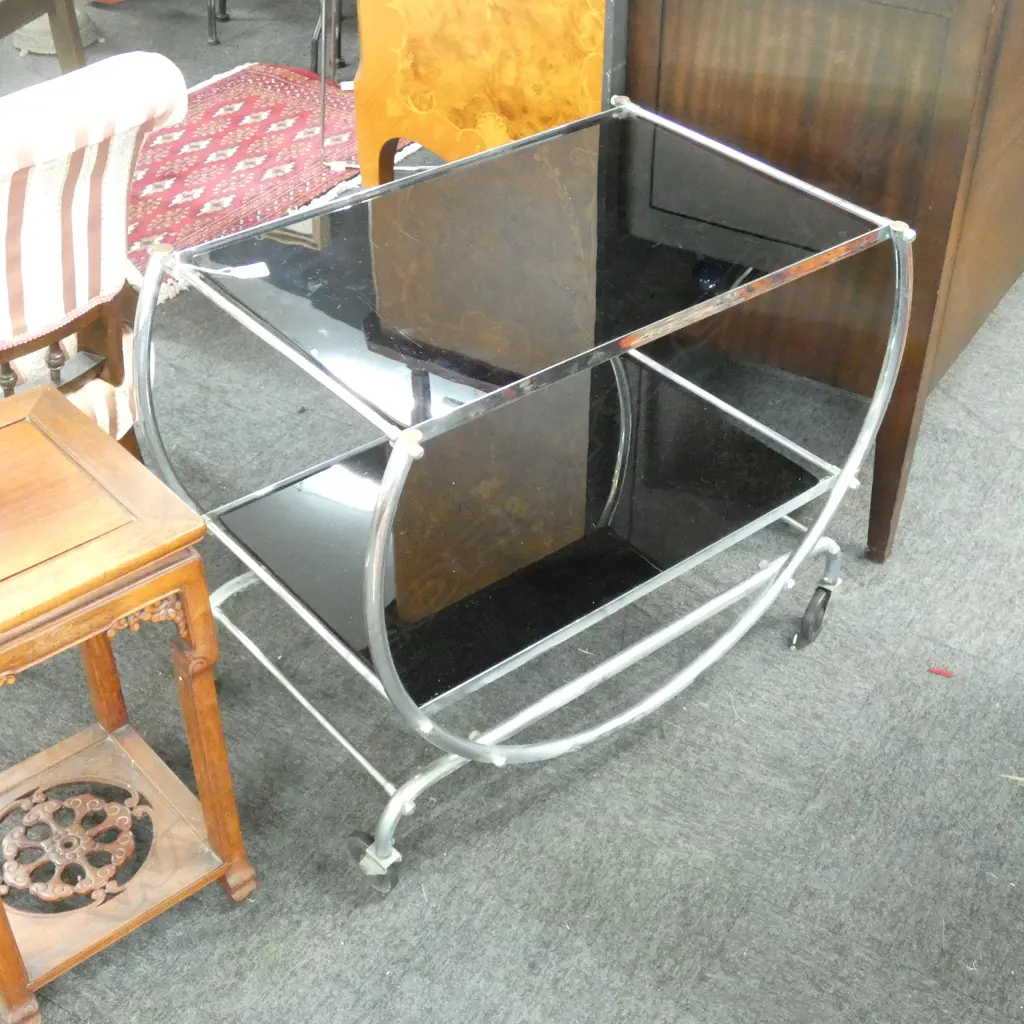 DECO TEA TROLLEY L.740mm W.465mm Image 1++