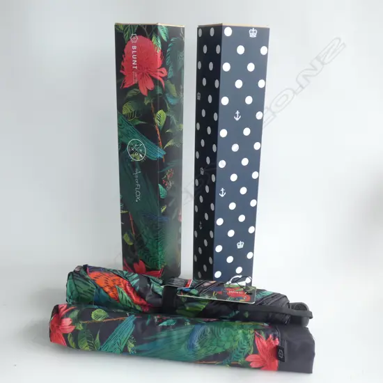 2 DESIGNER BLUNT METRO UMBRELLAS...