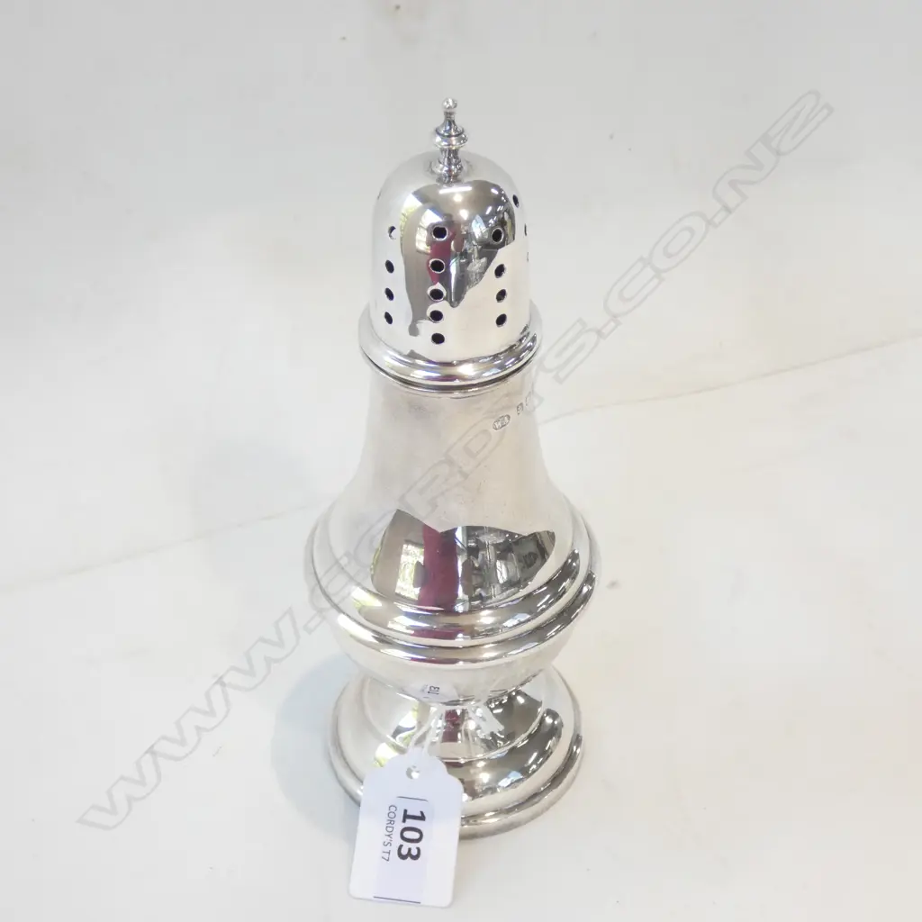 STG SILVER SIFTER, B'HAM 1945 170 GRAMS Image 1++