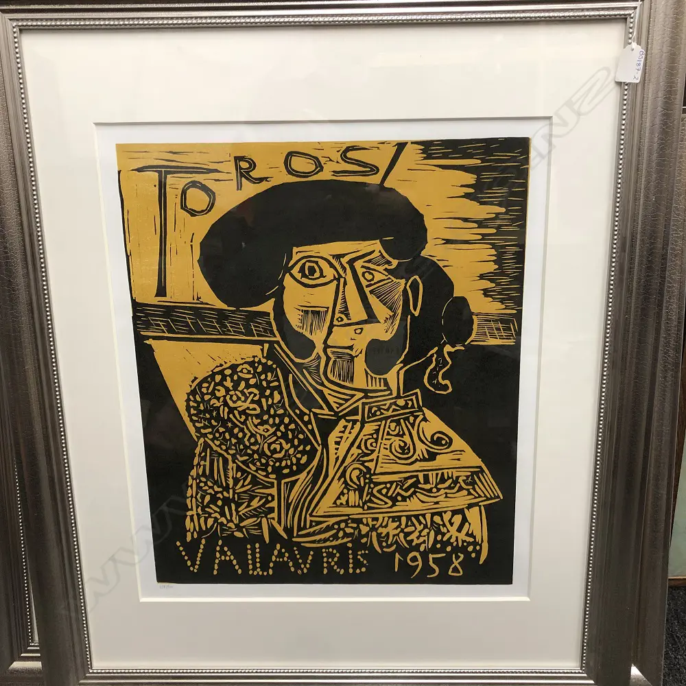 PICASSO LTD ED LITHOGRAPH 'VARO'S BULLFIGHT'  Image 1++