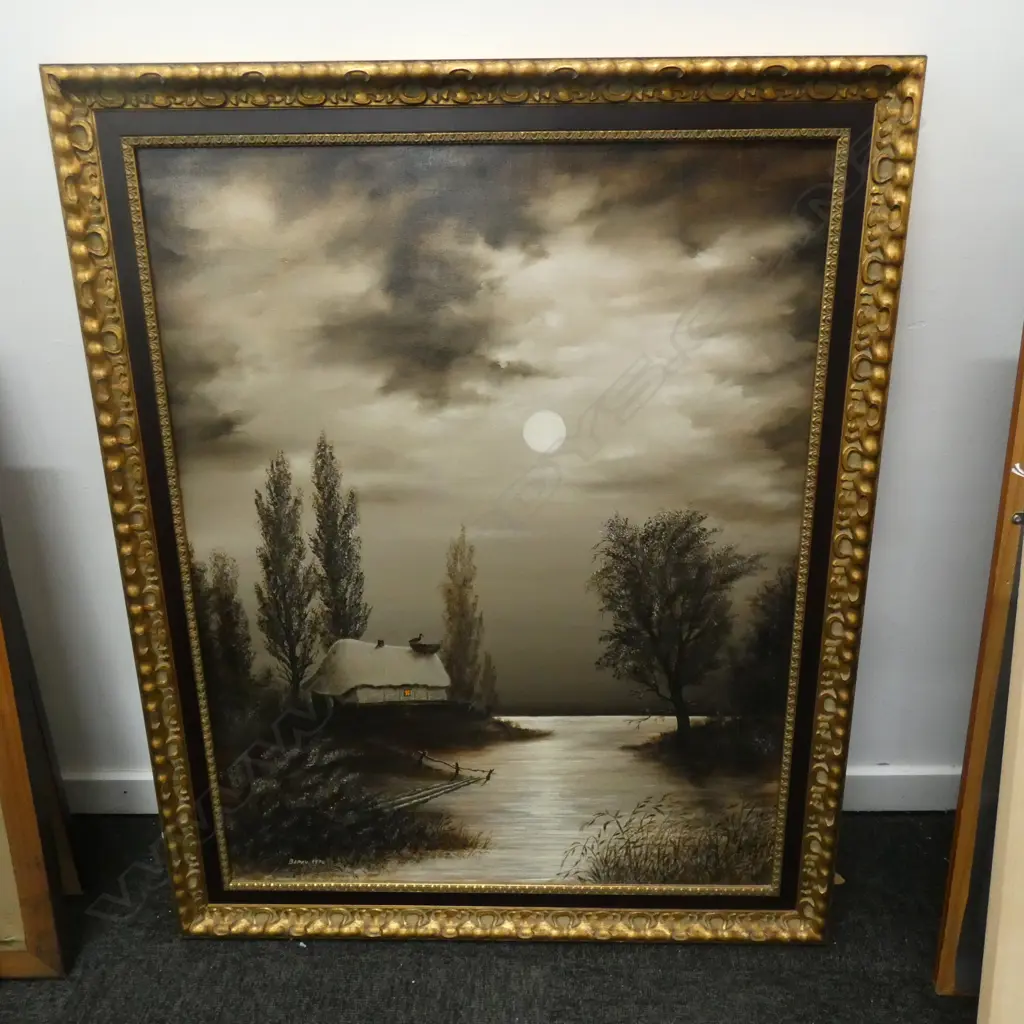 PASTEL 'INTERLAKE SWITZERLAND' BY KENNETH TURNER 390 X 440MM Image 1++