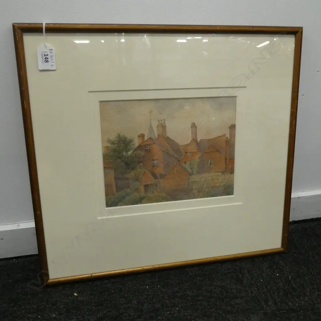 ARTIST UNKNOWN W/C 'AT MAYFIELD, SUSSEX 1911' 170x220mm Image 1++
