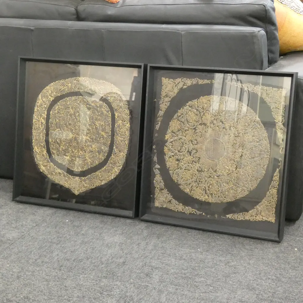 PR LARGE FRAMED EMBROIDERIES 550x500mm Image 1++