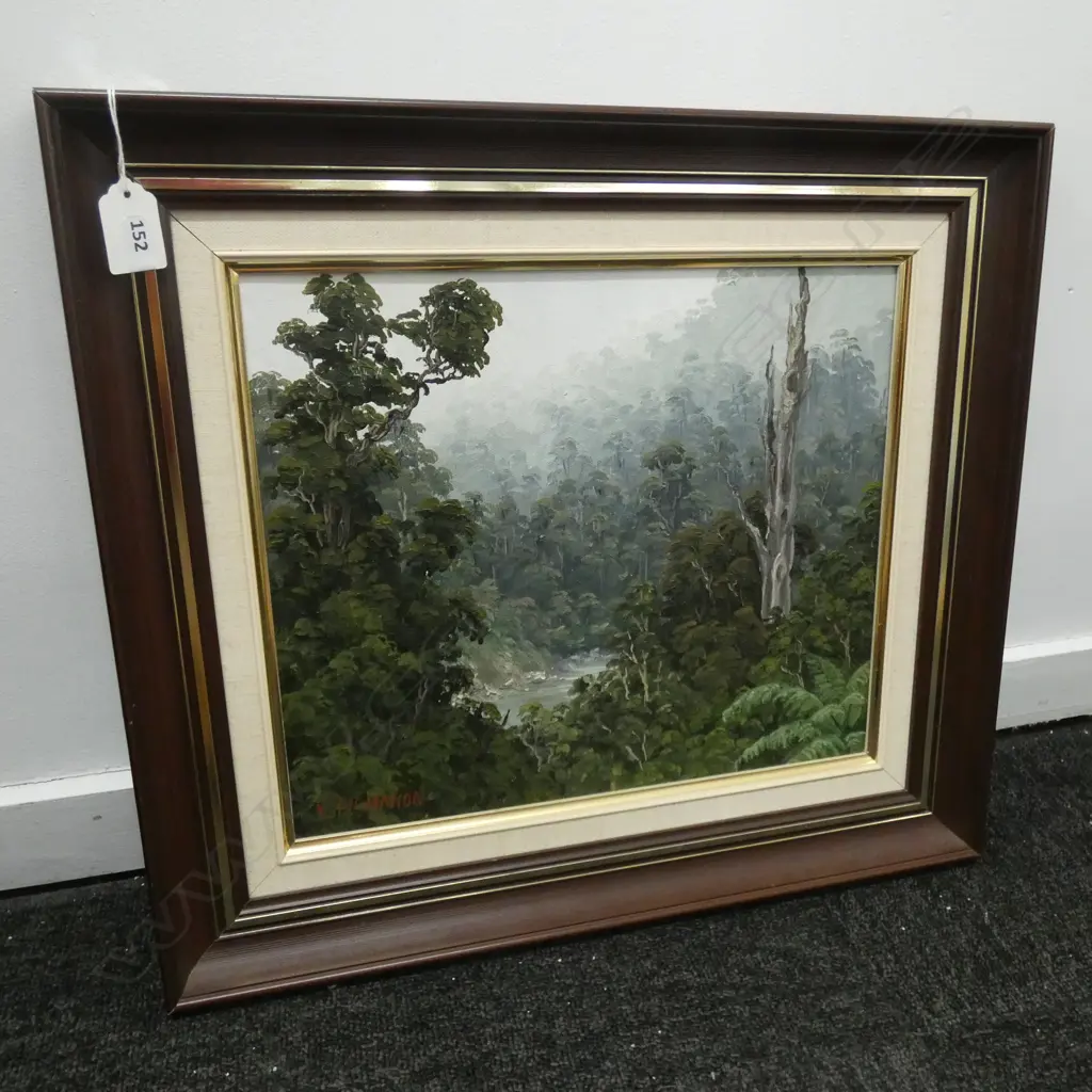 YVONNE MCMAHON 'KAWAKAWA WESTLAND' OIL 285x335mm Image 1++