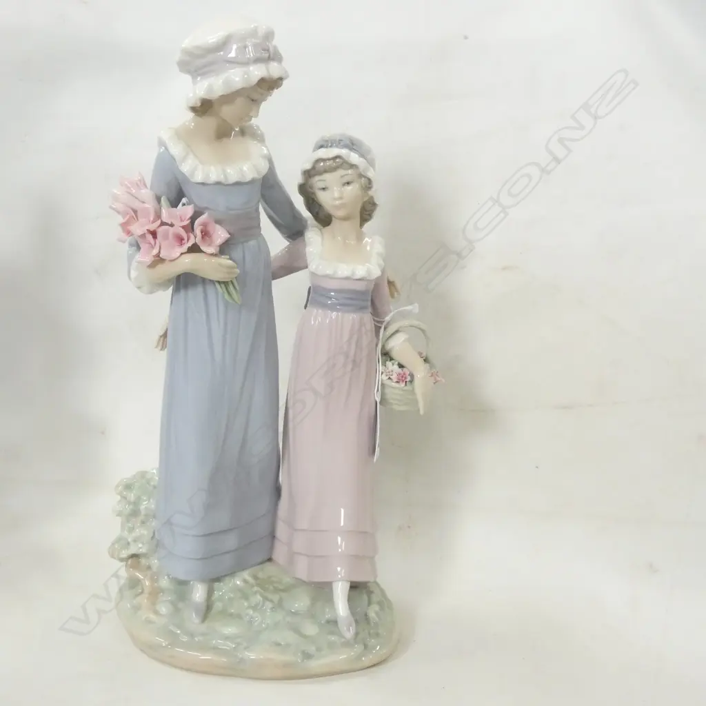 LLADRO FIGURINE MOTHER & CHILD H. 330MM Image 1++