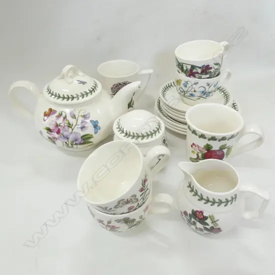 PORTMEIRION BOTANIC PART TEASET