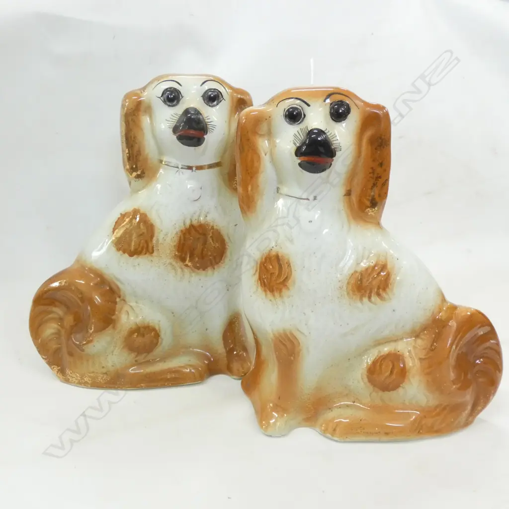 PR STAFFORDSHIRE DOGS H.270mm REPAIRS Image 1++