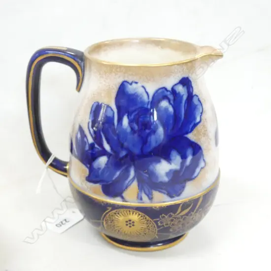 BURSLEM DOULTON IRIS JUG 150MM HIGH