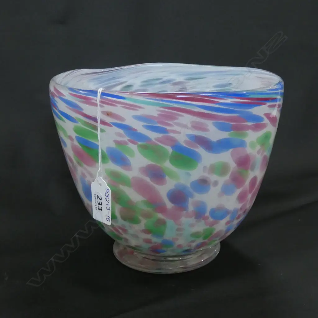 HOT GLASS CO. VASE H. 175 DIA 200MM Image 1++