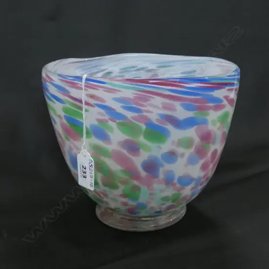 HOT GLASS CO. VASE H. 175 DIA 200MM