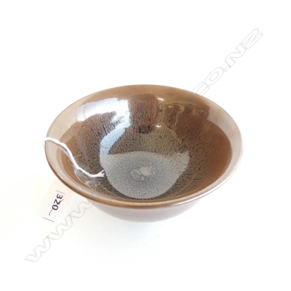 OIL SPOT GLAZED JIAN ZHAN (TEA CUP) IN ORIGINAL BOX DIA  132 H. 83MM Image 1++