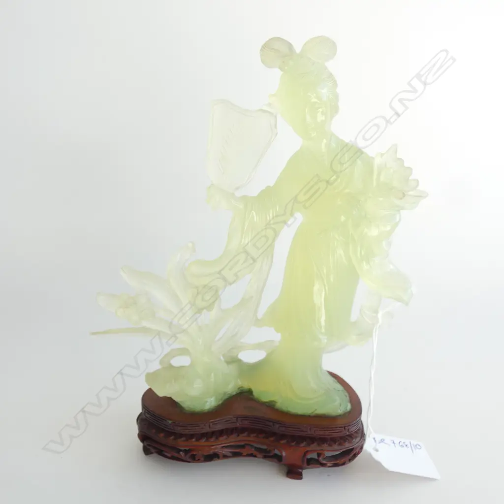 CHRYSOPRASE ORIENTAL LADY H.190mm... Image 1++