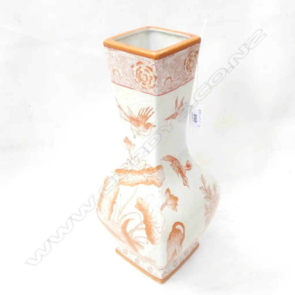 CHINESE VASE DRILLED FOR LAMP H.360mm Image 1++