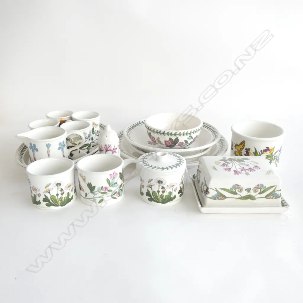 PORTMEIRION BOTANIC GARDEN; 17 PCS... 3A/F Image 1++