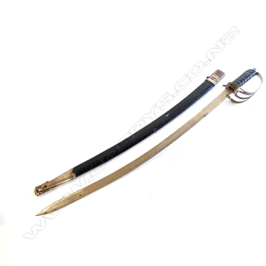 (16174) MADE IN INDIA CUTLASS IN SCABBARD