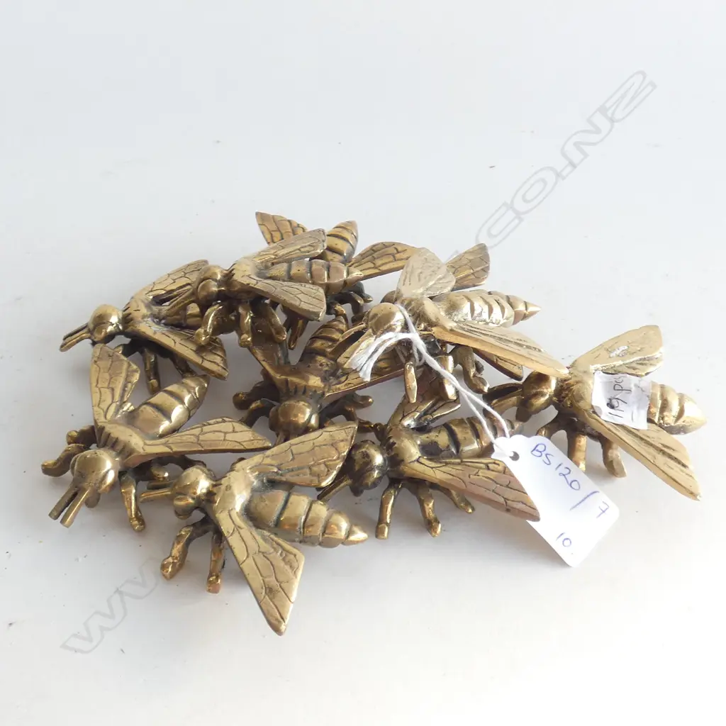 10 BRASS BEES L.65mm Image 1++