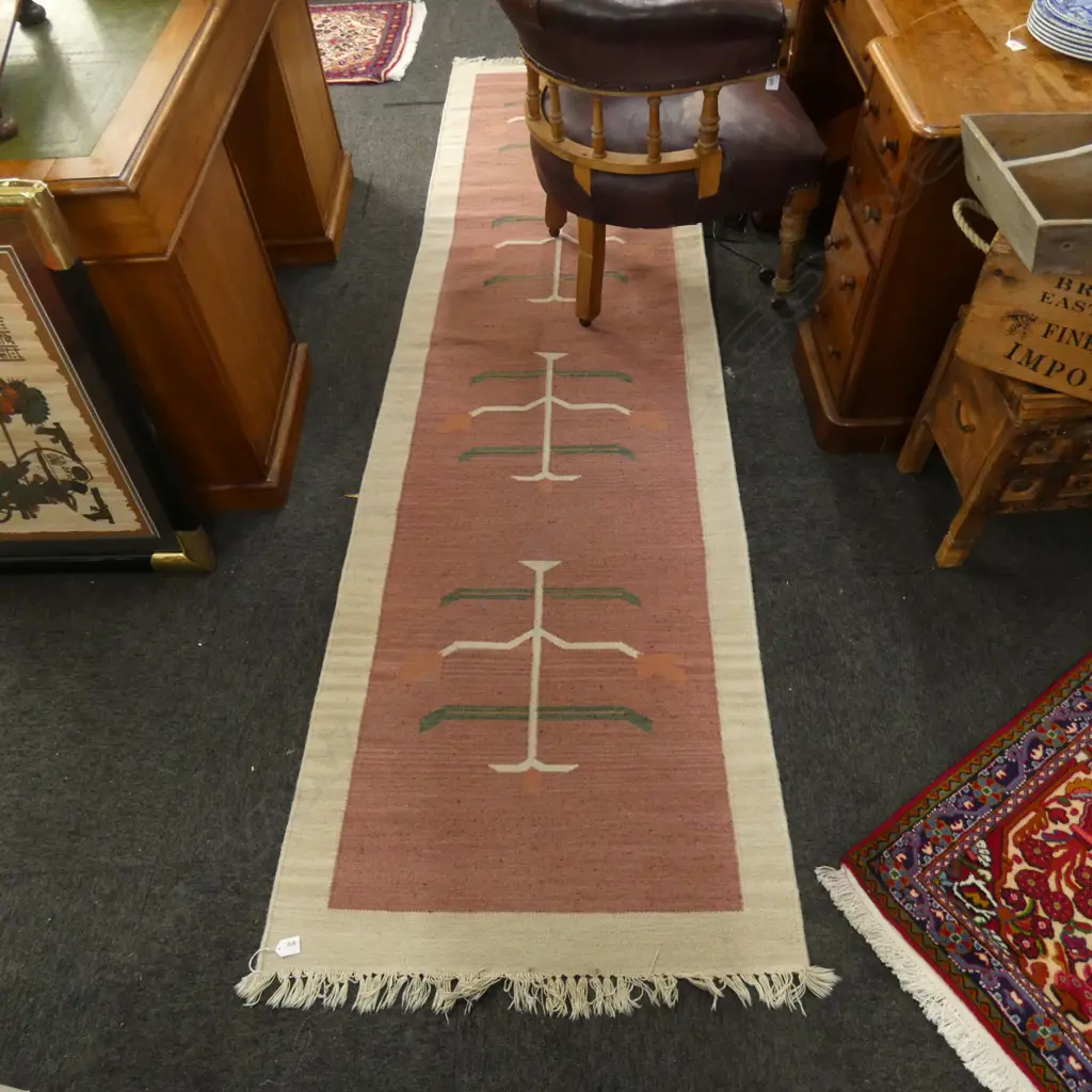FLAT WEAVE COTTON RUNNER... Image 1++