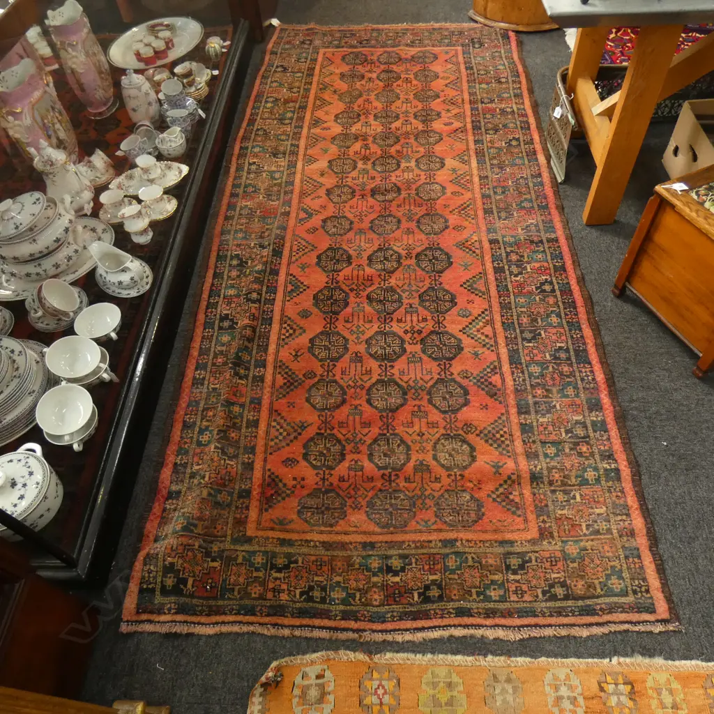 PERSIAN TURKMAN RUG 275 x 120cm Image 1++