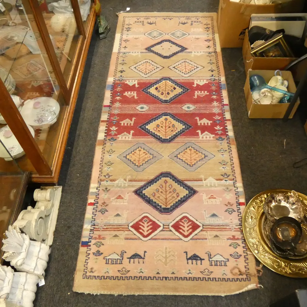HAND KNOTTED WOOL PILE RUG... Image 1++