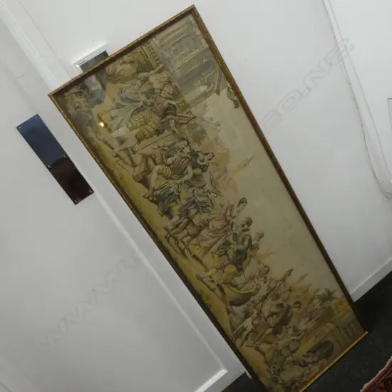 LARGE FRAMED TAPESTRY 470x1410mm