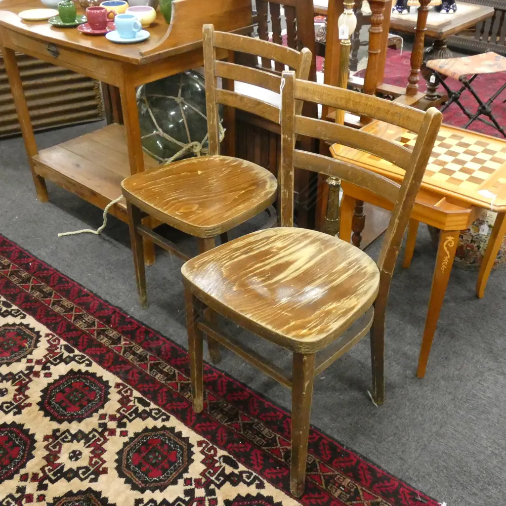 PR WOODEN CHAIRS  Image 1++