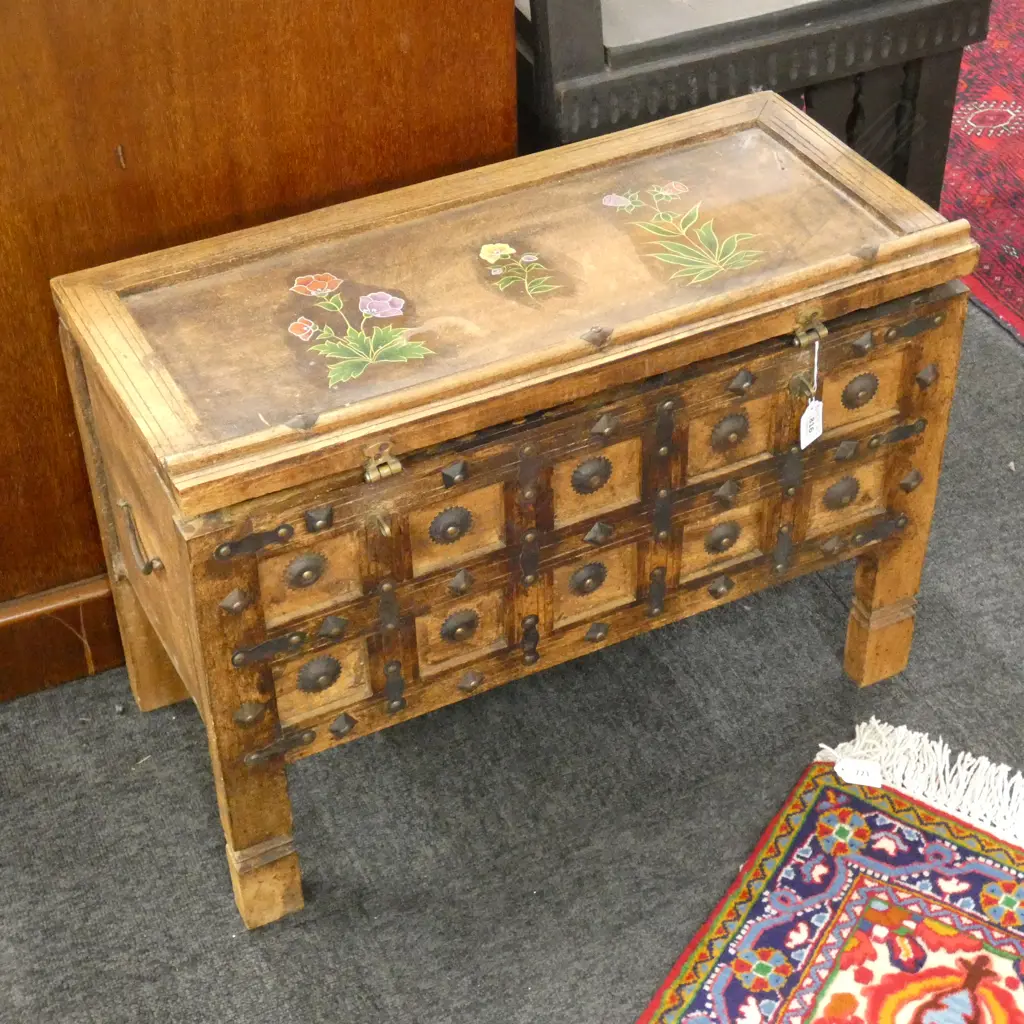 SMALL ETHNIC CHEST W.595mm Image 1++