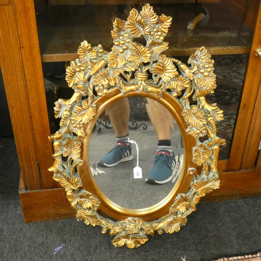ORNATE GILT MIRROR 775x520mm Image 1++