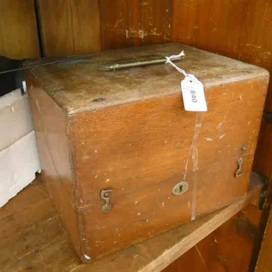 WOODEN BOX H.175mm