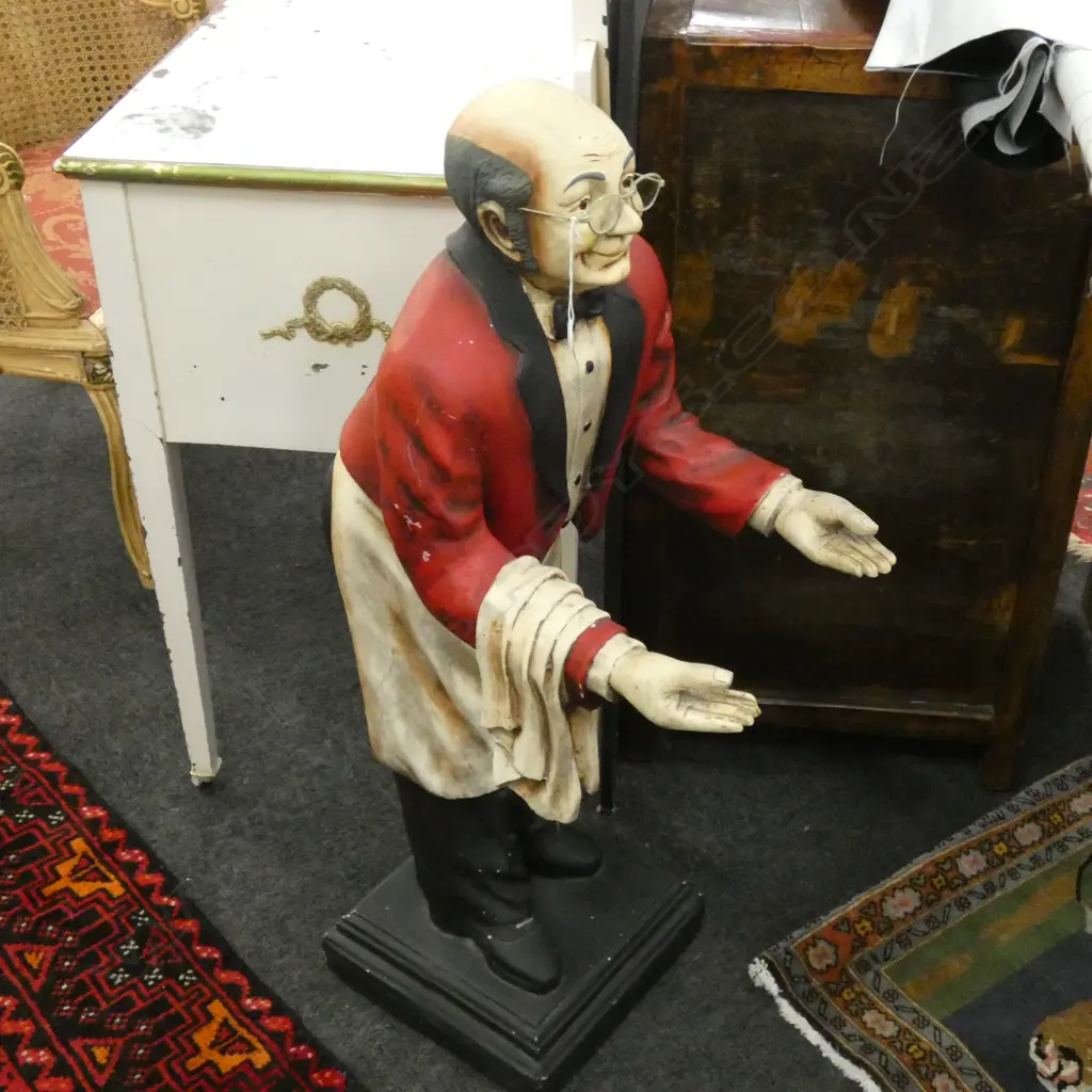 RESIN WAITER / TRAY BUTLER H.950mm Image 1++