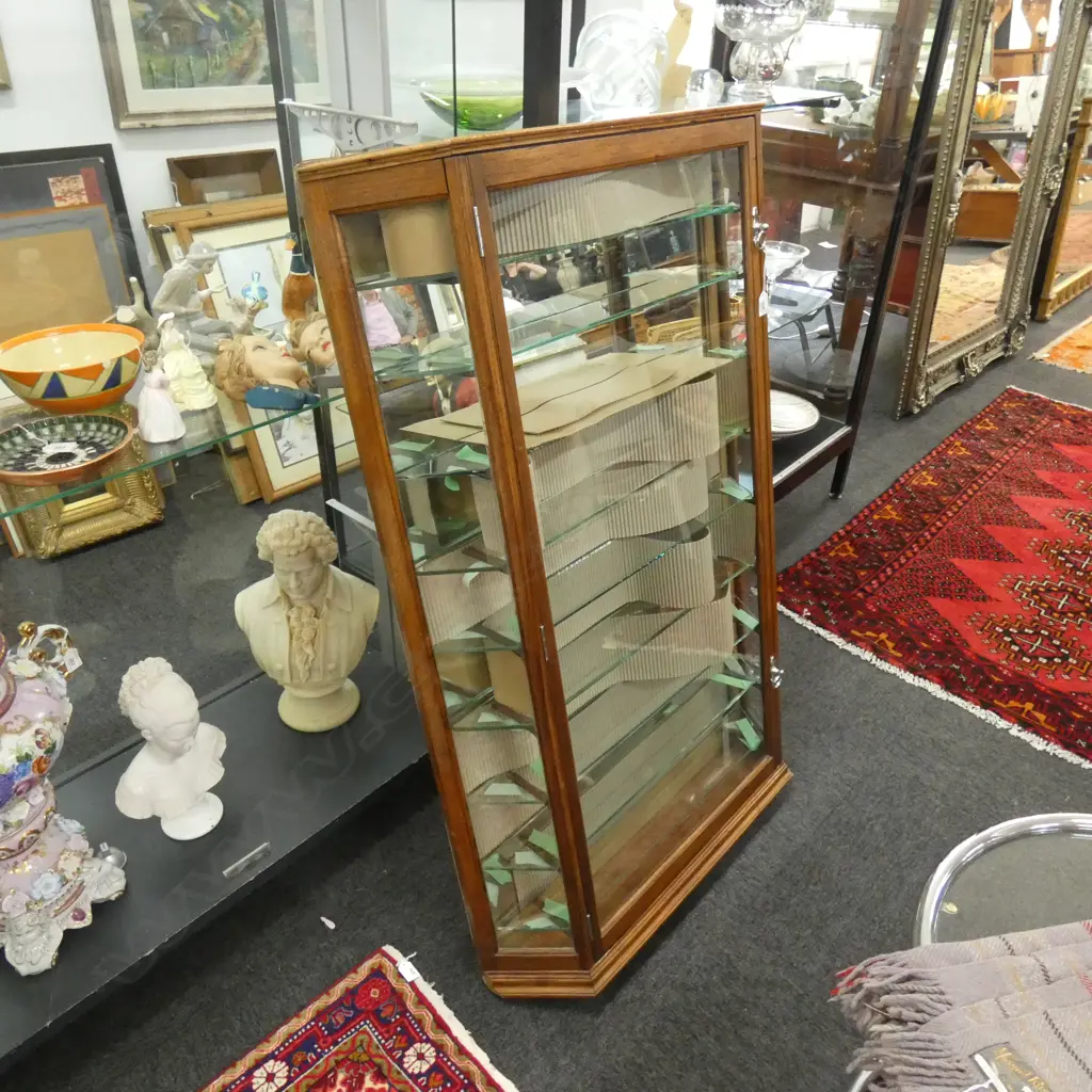 VINTAGE WALL DISPLAY CABINET... Image 1++