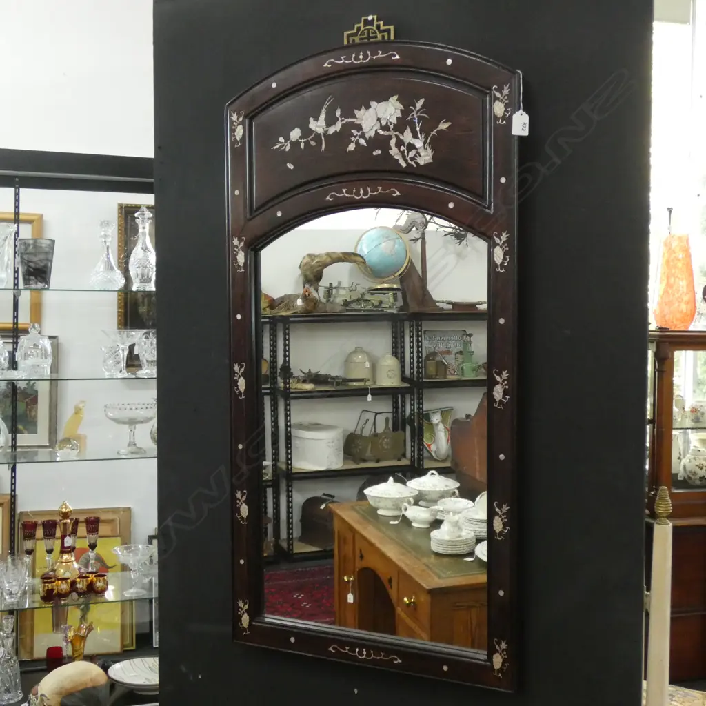 MOP INLAY CHINESE MIRROR 1020x525mm Image 1++