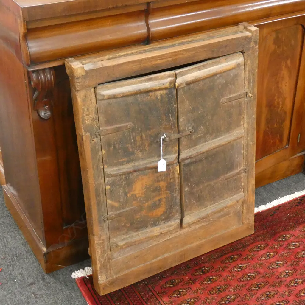 DECORATIVE WOODEN WINDOW 740x590mm Image 1++