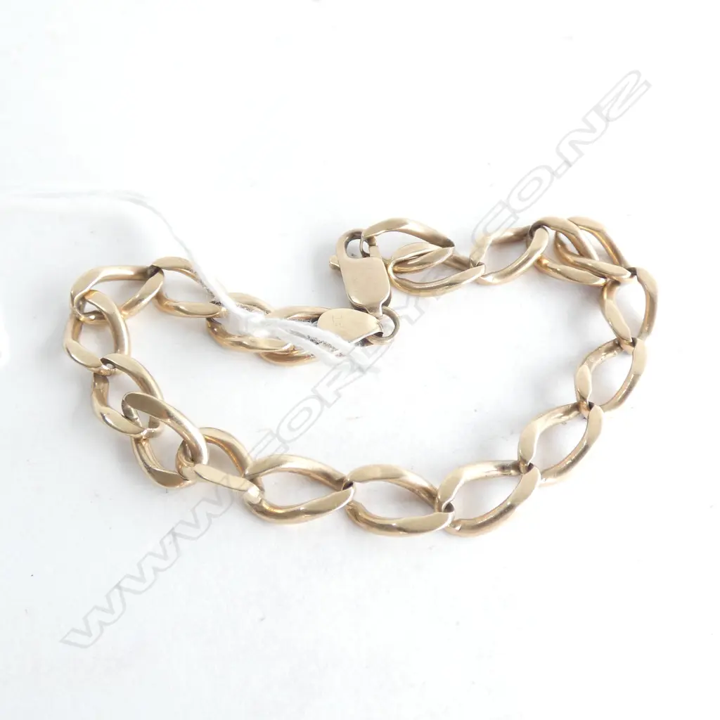 9CT GOLD BRACELET 12.3 GRAMS  Image 1++