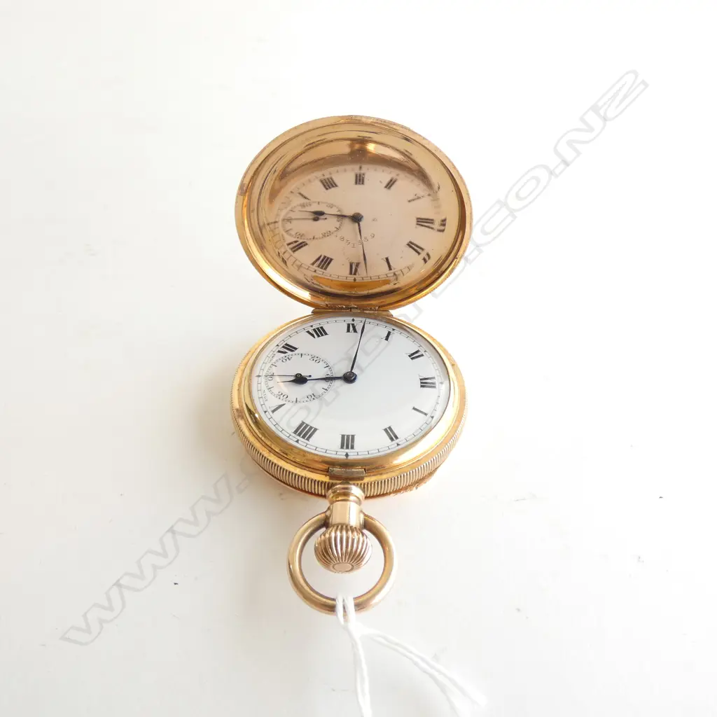 (19663) FOB WATCH GOOD QUALITY 10CT GOLD FILLED Image 1++
