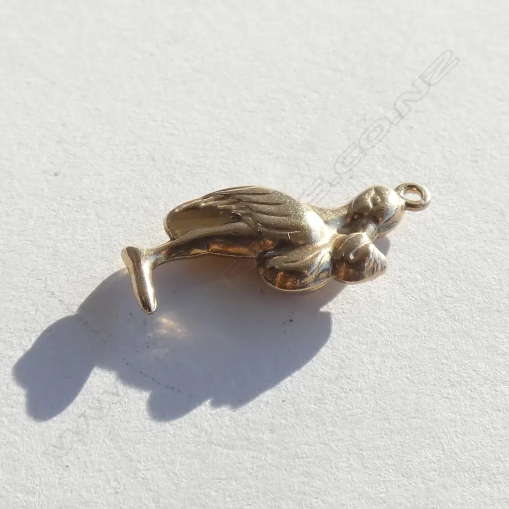 9CT GOLD BABY CHARM Image 1++