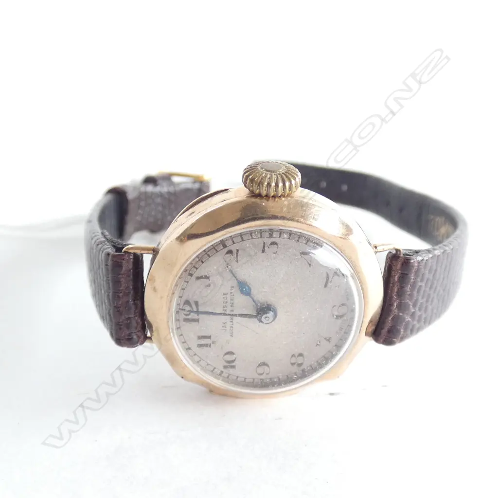 9CT GOLD LADIES WATCH C.1920 Image 1++