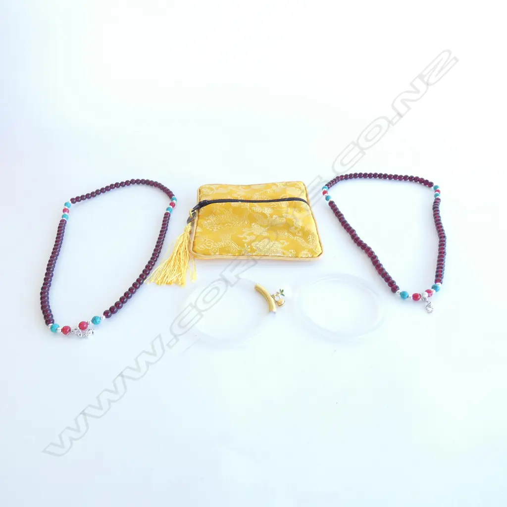 PR ORIENTAL BEAD NECKLACES + PR BANGLES  Image 1++